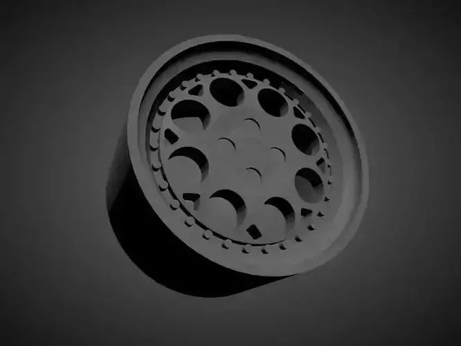 Stuttgart ST6 scalable and Printable rim