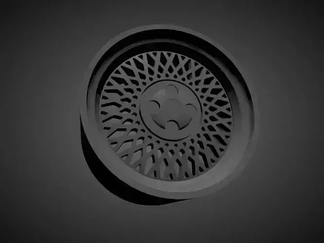 Stuttgart ST1 scalable and Printable rim 3D print model