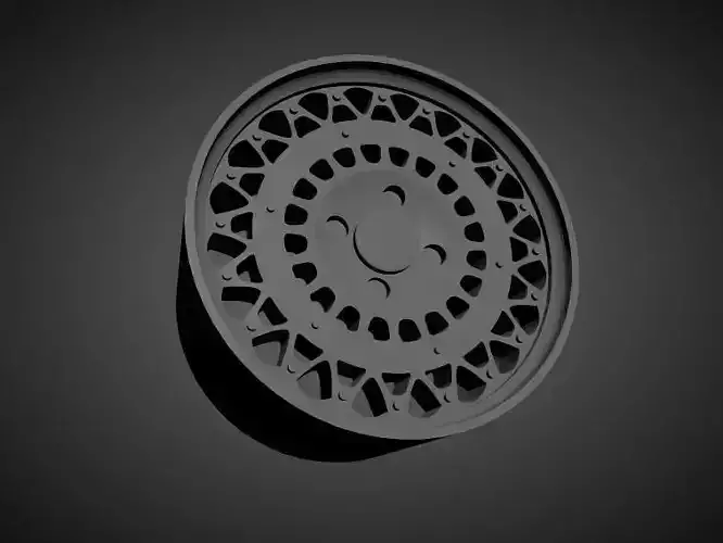 SSR Formula Aero Mesh scalable and Printable rim