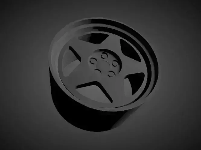 Spoon SW388 scalable and Printable rim 3D print model