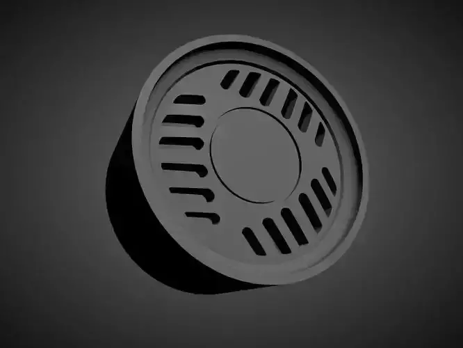 Ronal Centra Type 6 scalable and Printable rim 3D print model