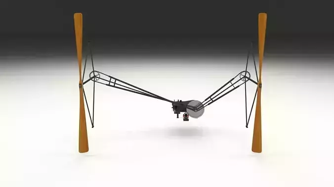 Wright Flyer Propulsion Animated