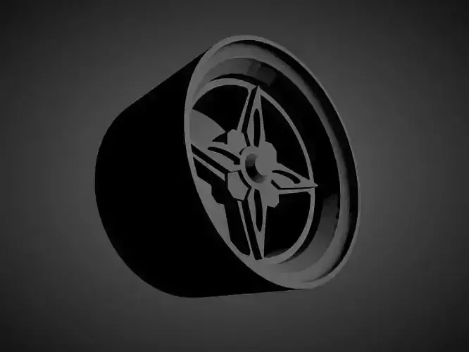 Pasco-Fame Bilbo Riverge 4H scalable and Printable rim 3D print model
