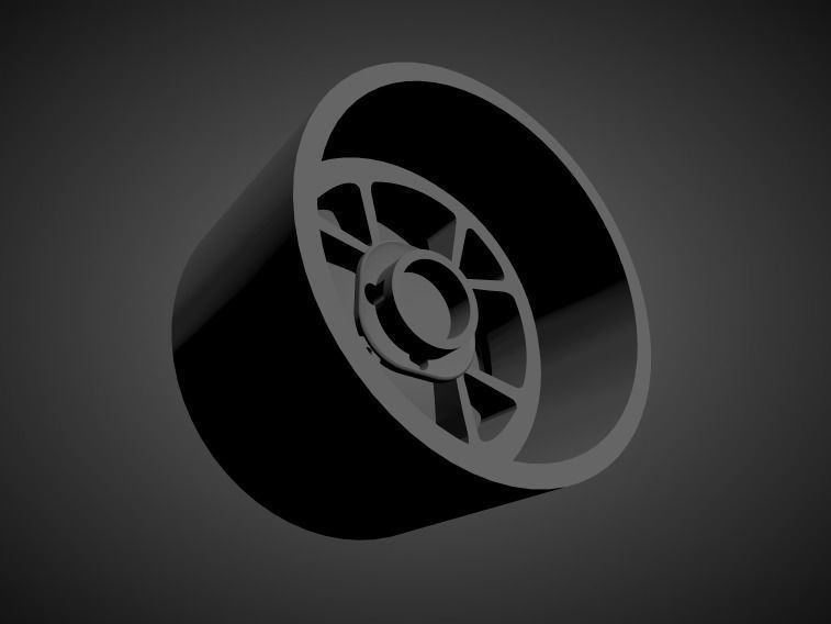 Pasco-Fame Bilbo 4H scalable and Printable rim 3D print model_1