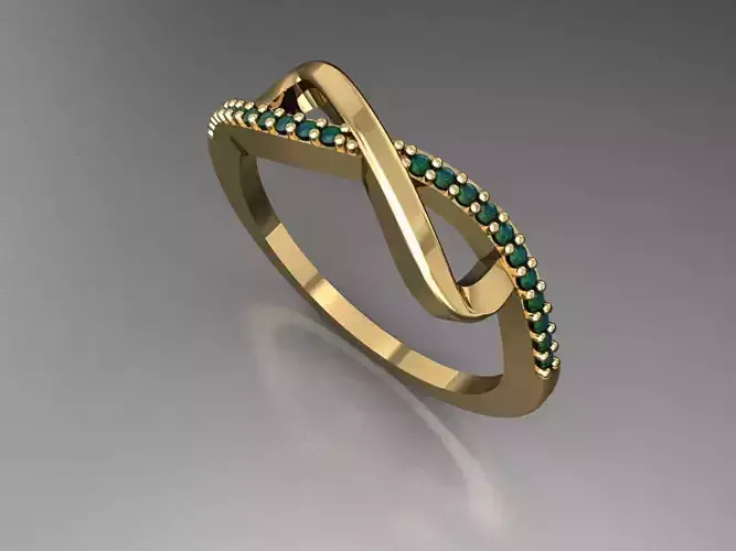 T058- Diamond solitarie ring