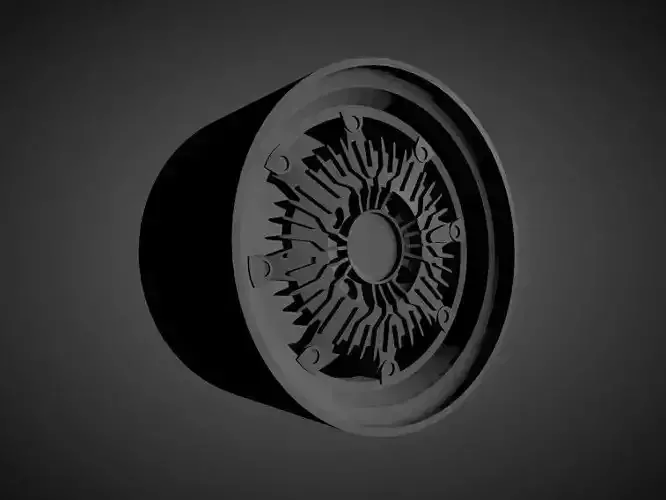 Mugen CF48 scalable and Printable rim