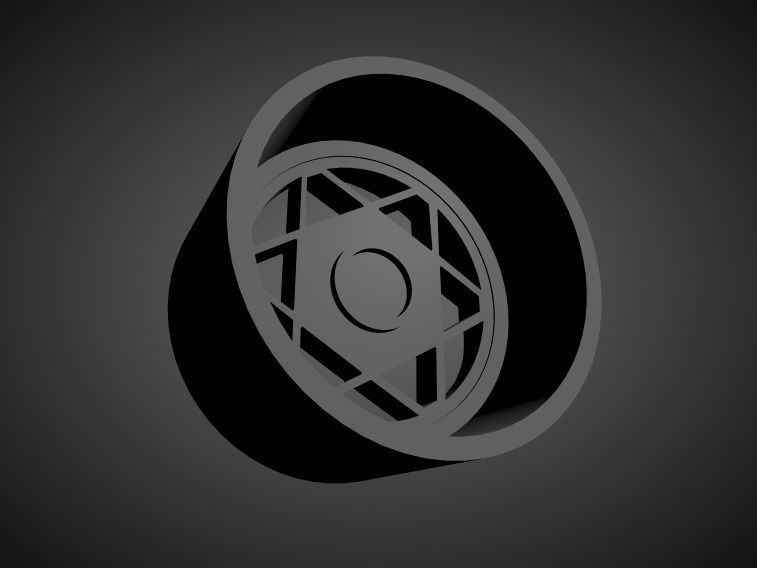 Meteor FF scalable and Printable rim 3D print model_1