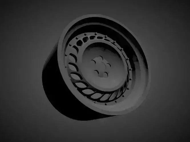 Messer ME03 Type2 scalable and Printable rim 3D print model