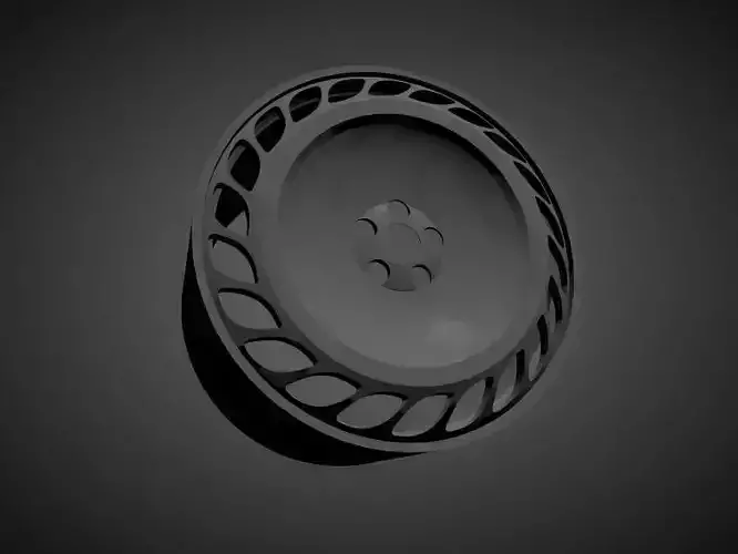 Messer ME03 Type1 scalable and Printable rim 3D print model