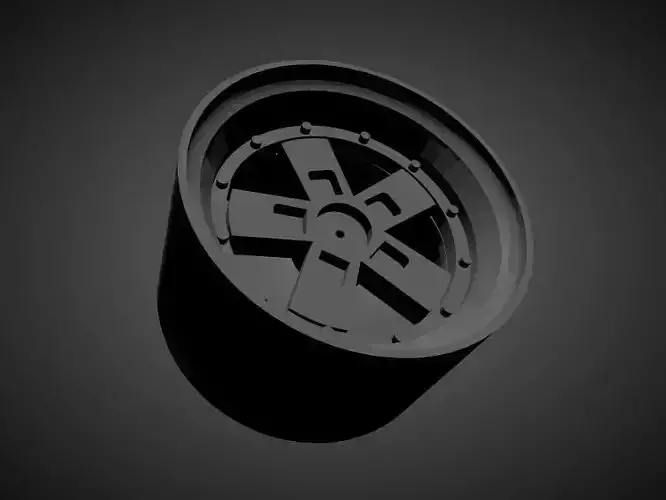 Enkei Apache I 5H scalable and Printable rim 