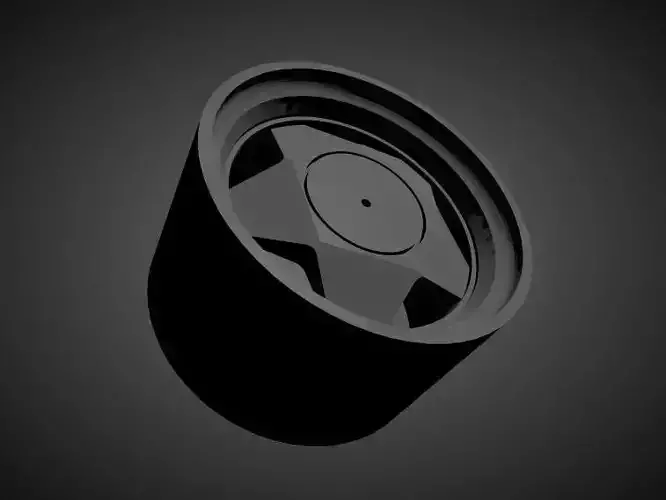 Borbet A scalable and Printable rim 3D print model