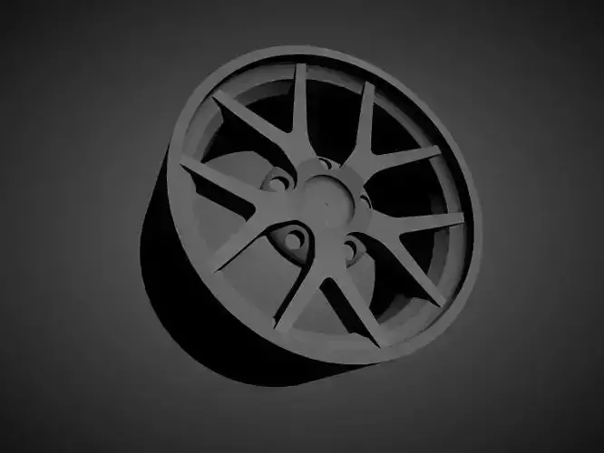 BBS FI-R scalable and Printable rim