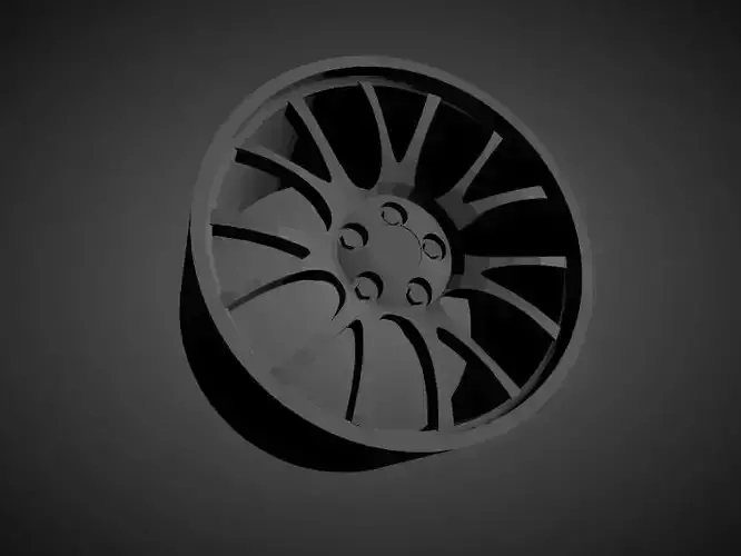 BBS CH-R scalable and Printable rim