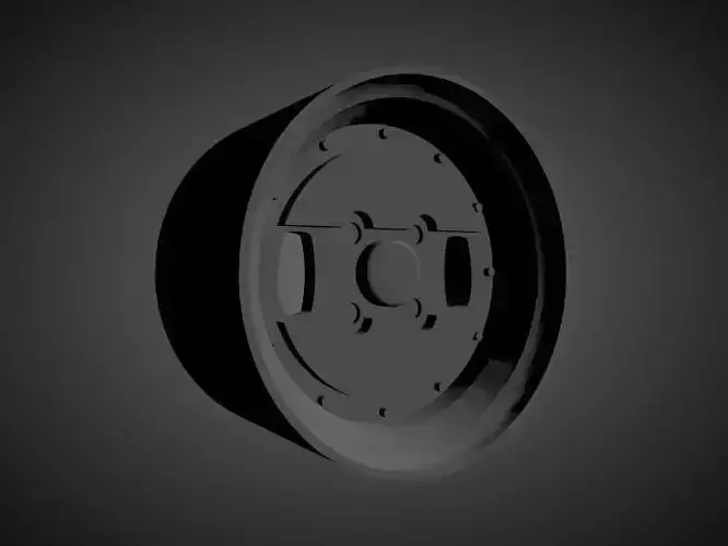 Advan BRX scalable and Printable rim 3D print model