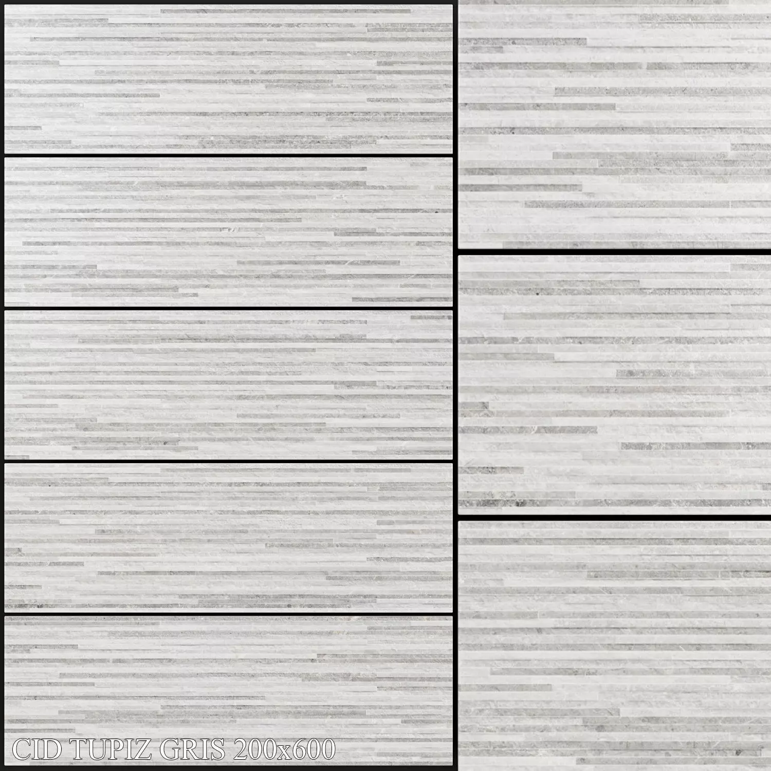 Keros Cid Tupiz Gris 200x600 3D model_0