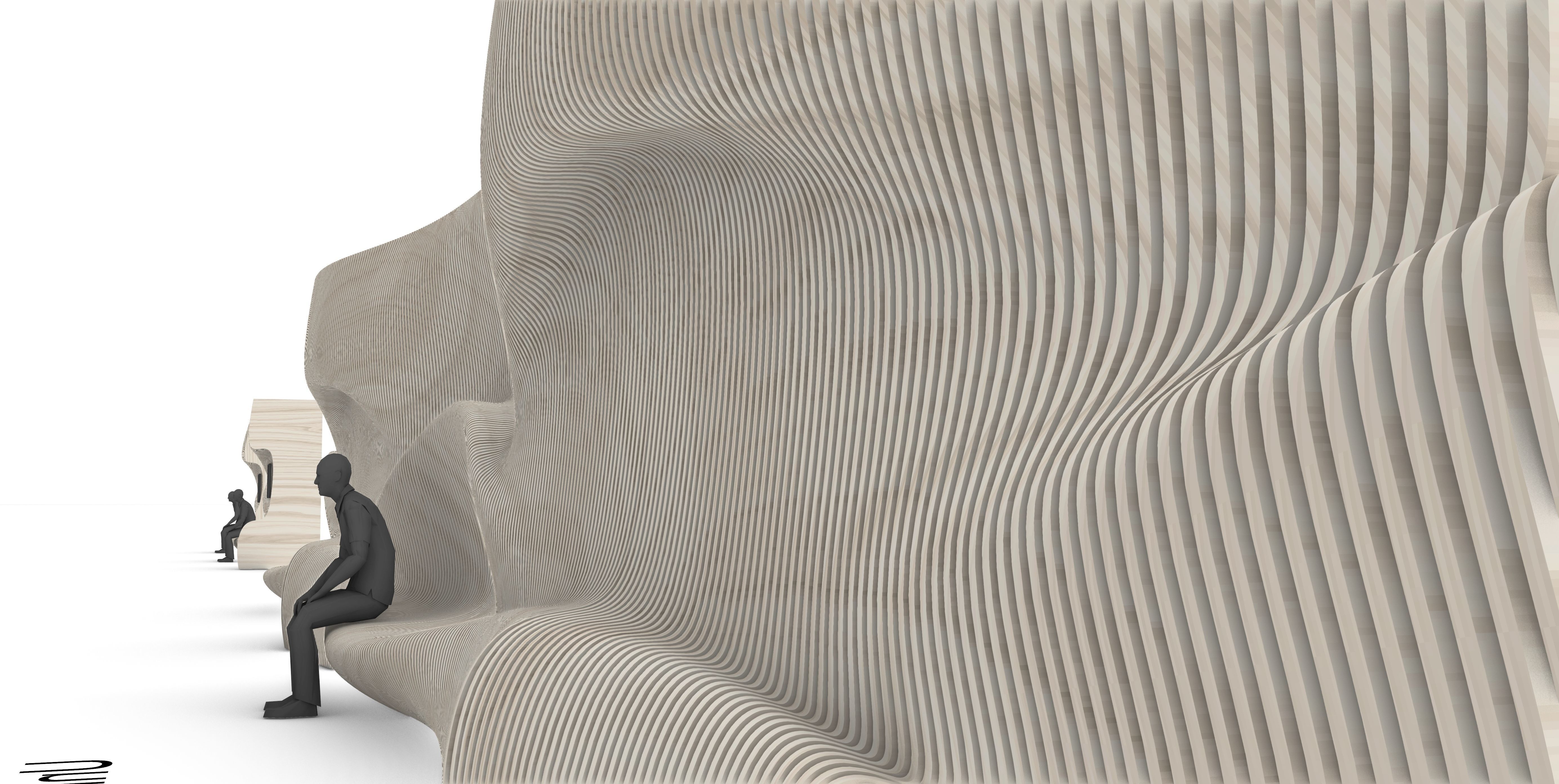 Parametric Wall 3D model_1