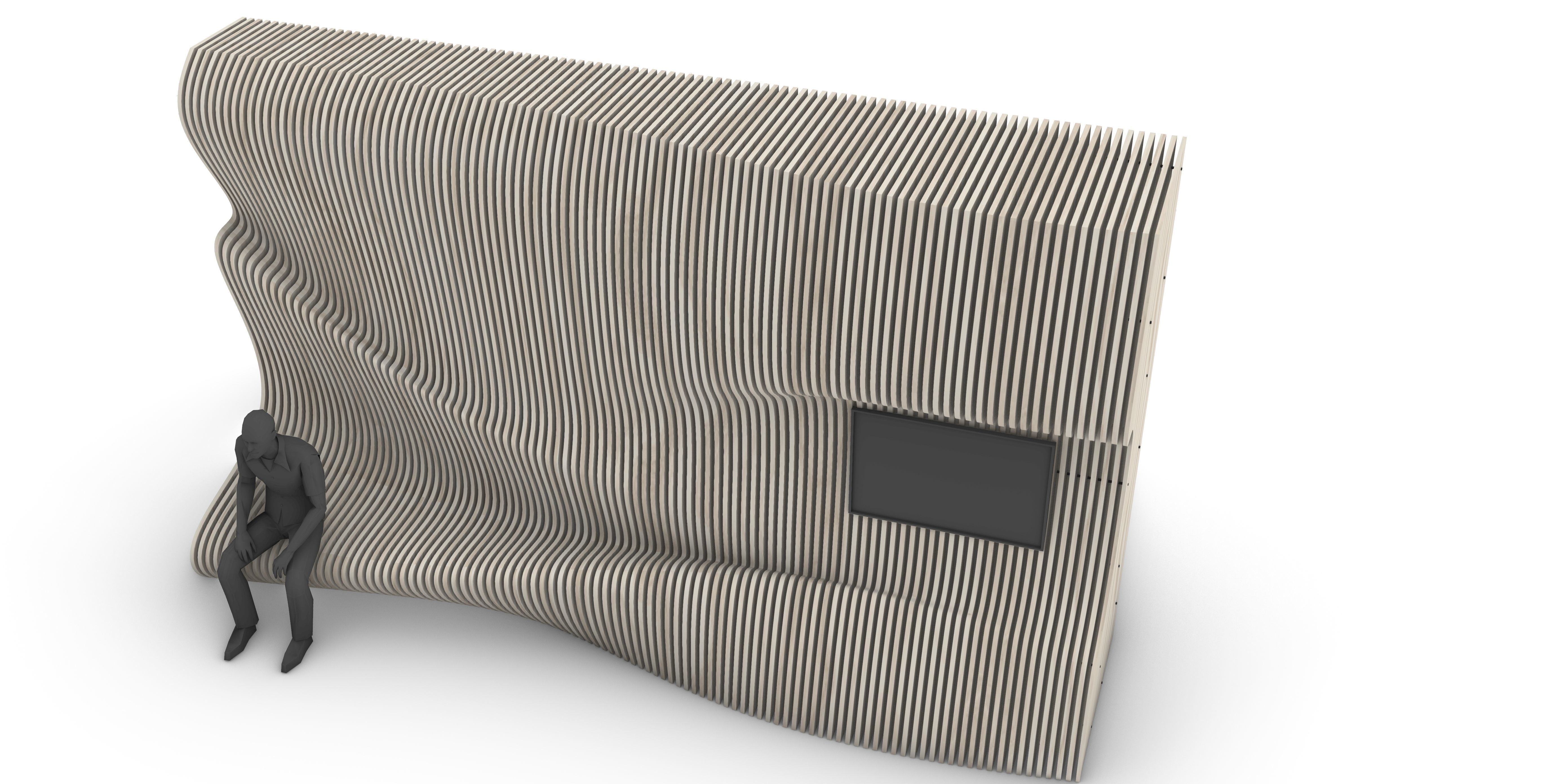 Parametric Wall 3D model_9
