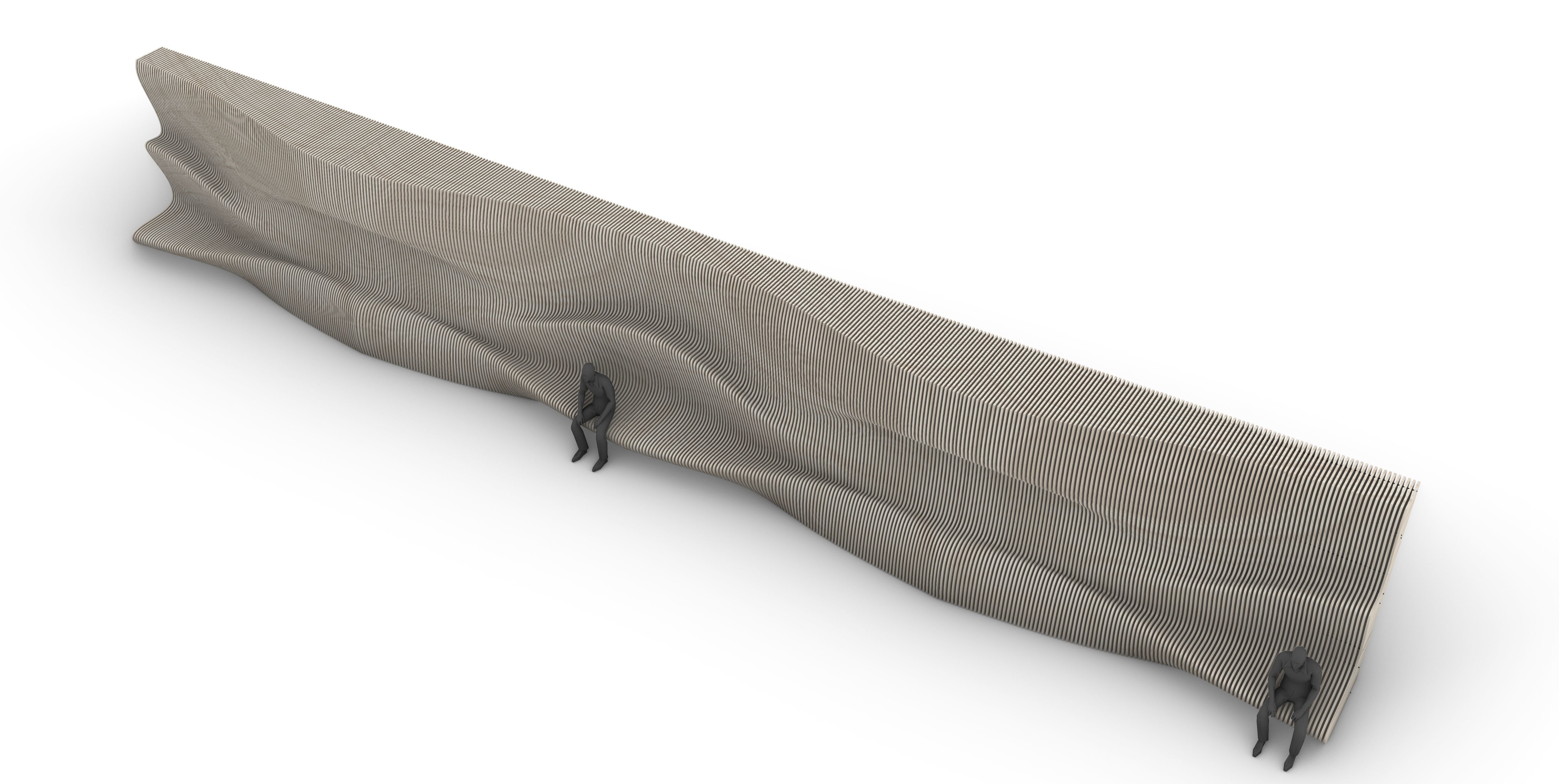 Parametric Wall 3D model_3