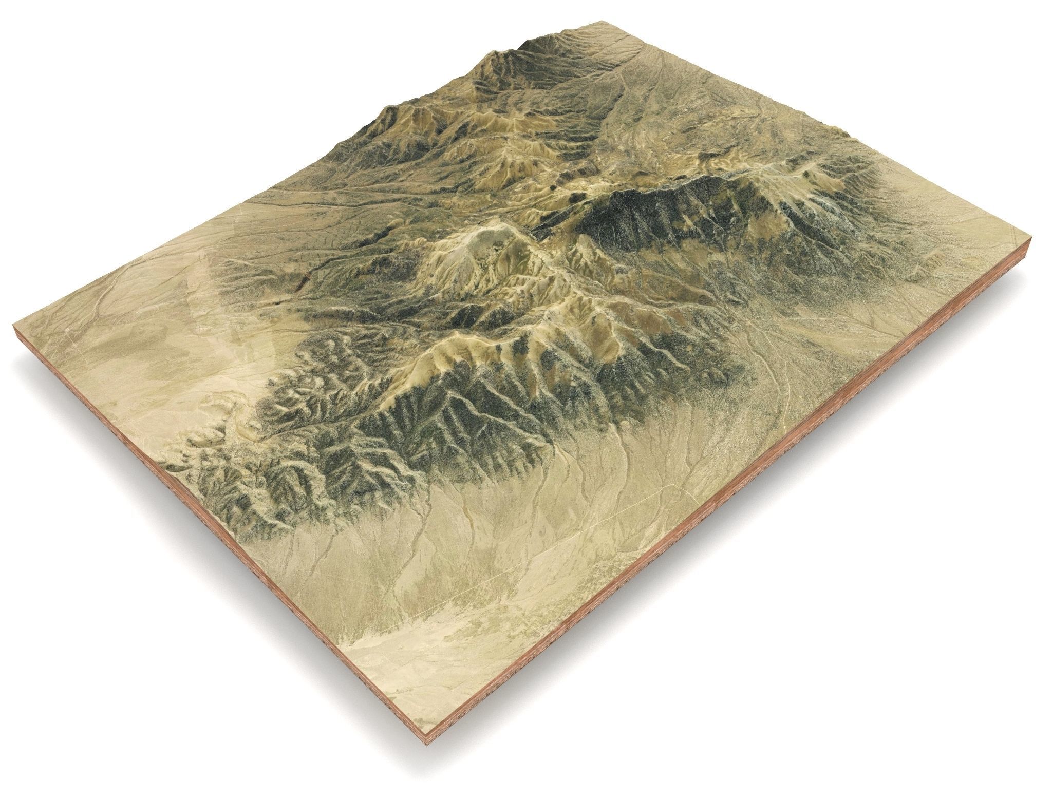 Mountain landscape 3D model_2