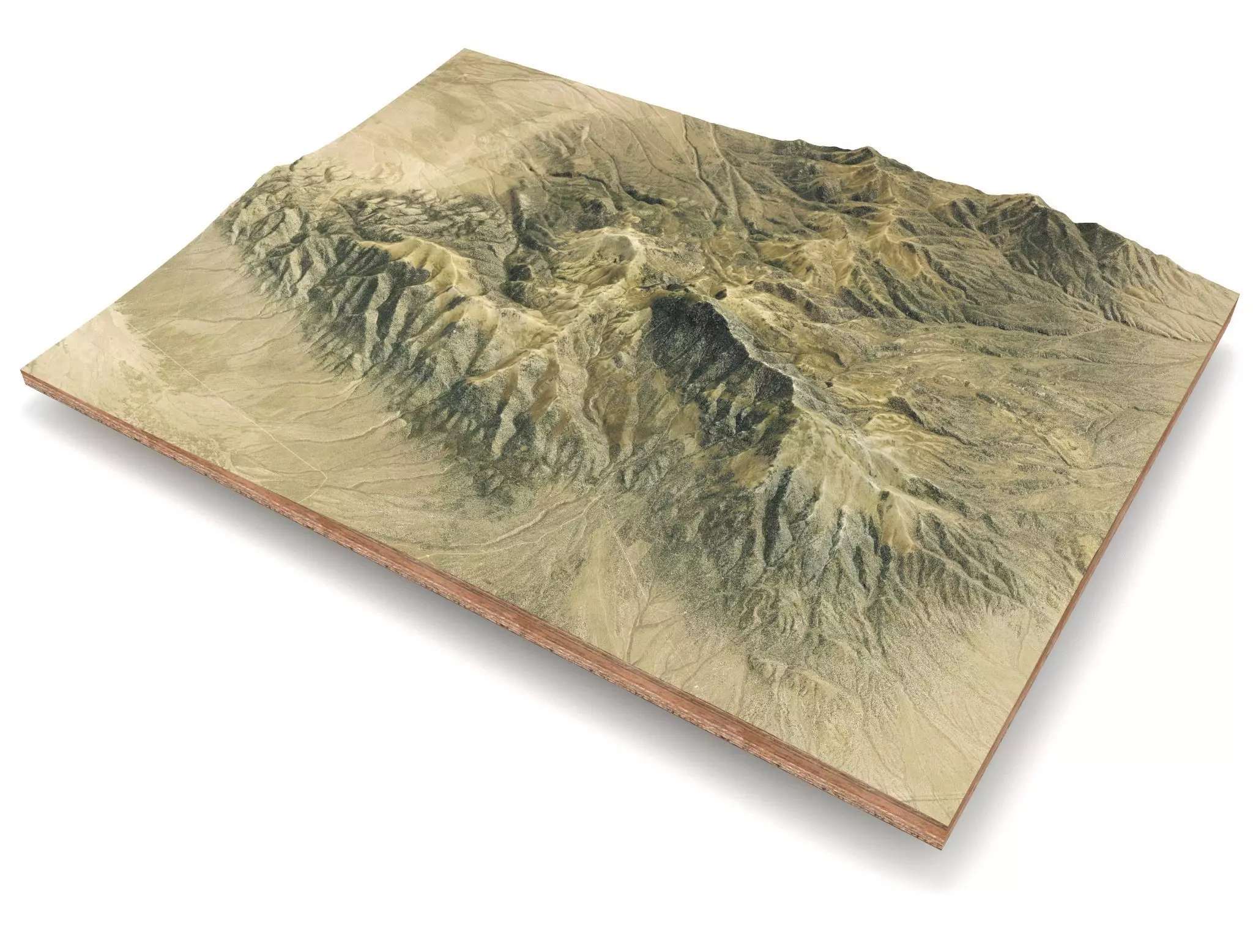 Mountain landscape 3D model_0