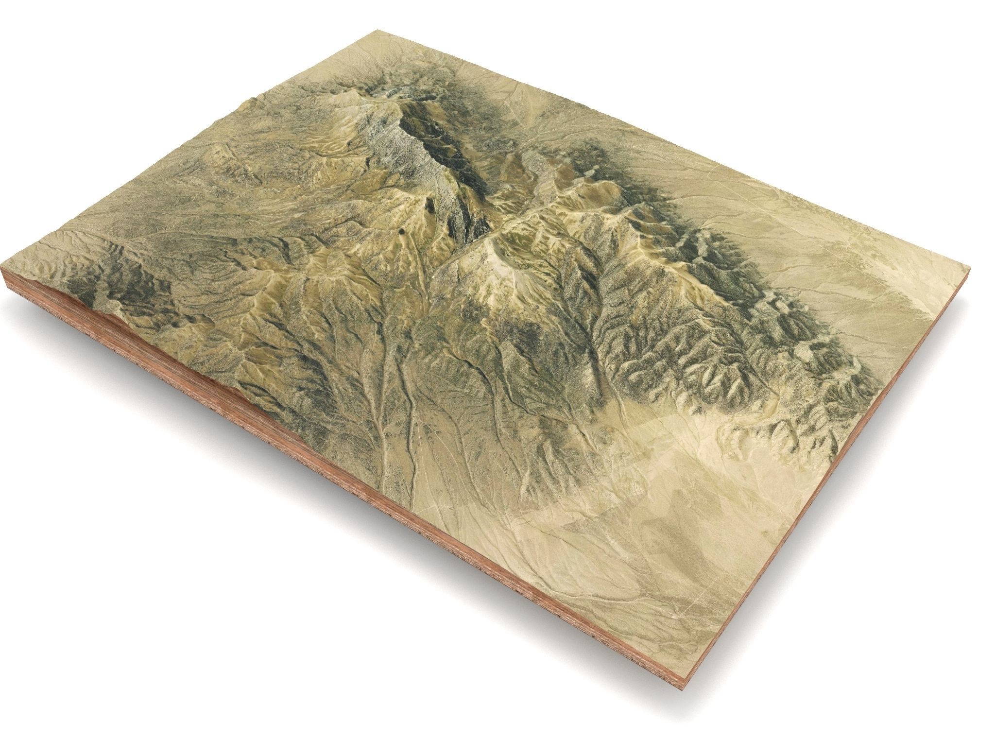 Mountain landscape 3D model_7