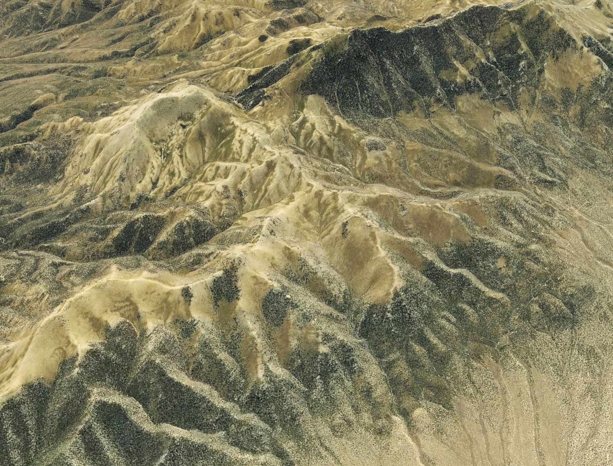 Mountain landscape 3D model_3