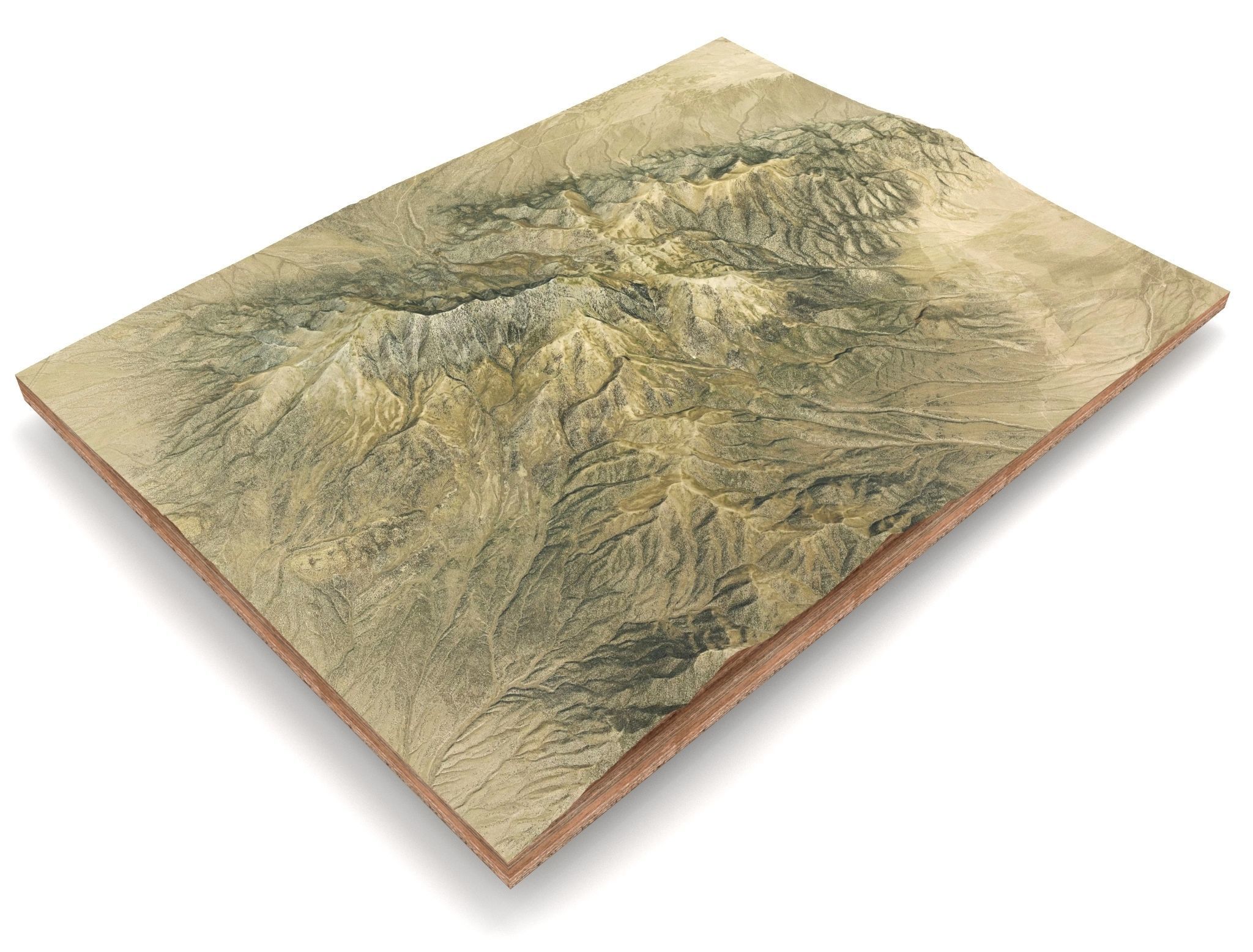 Mountain landscape 3D model_4