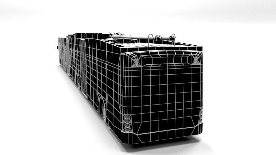 HESS SWIS TROLLEY LOWPOLY Low-poly 3D model_3