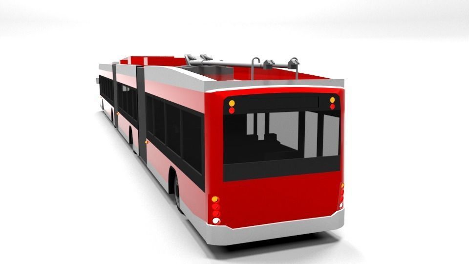 HESS SWIS TROLLEY LOWPOLY Low-poly 3D model_2