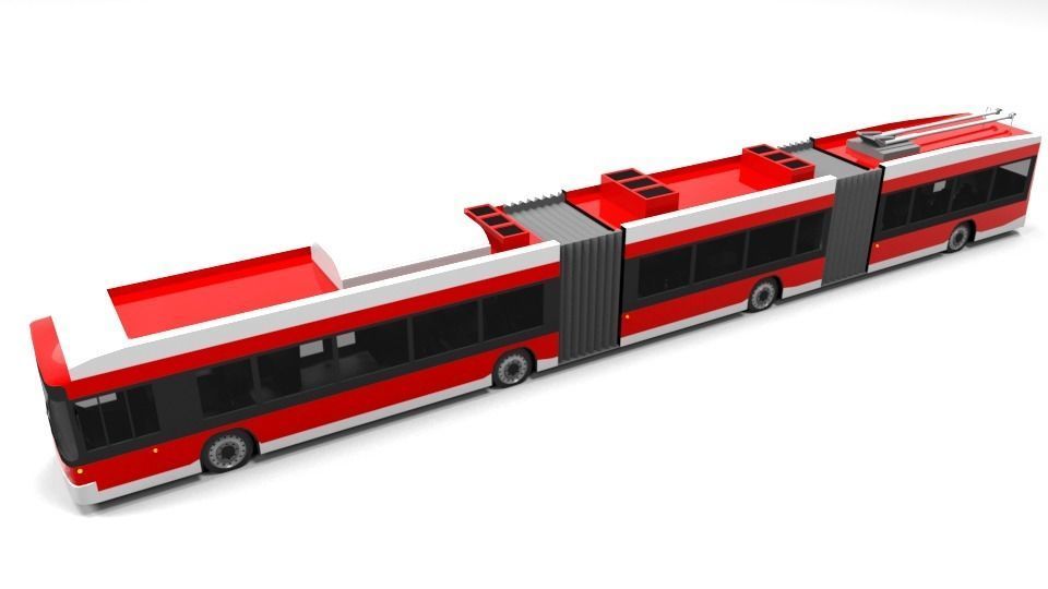 HESS SWIS TROLLEY LOWPOLY Low-poly 3D model_4