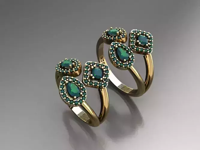 T069- Diamond solitarie ring