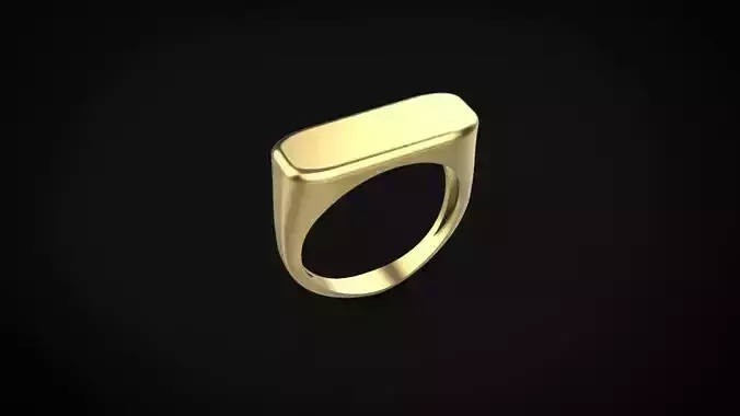 Signet ring for woman