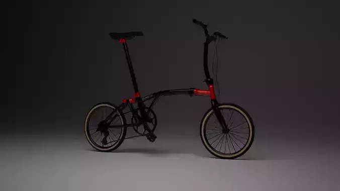 Brompton CHPT3 Special Edition Low-poly 3D model