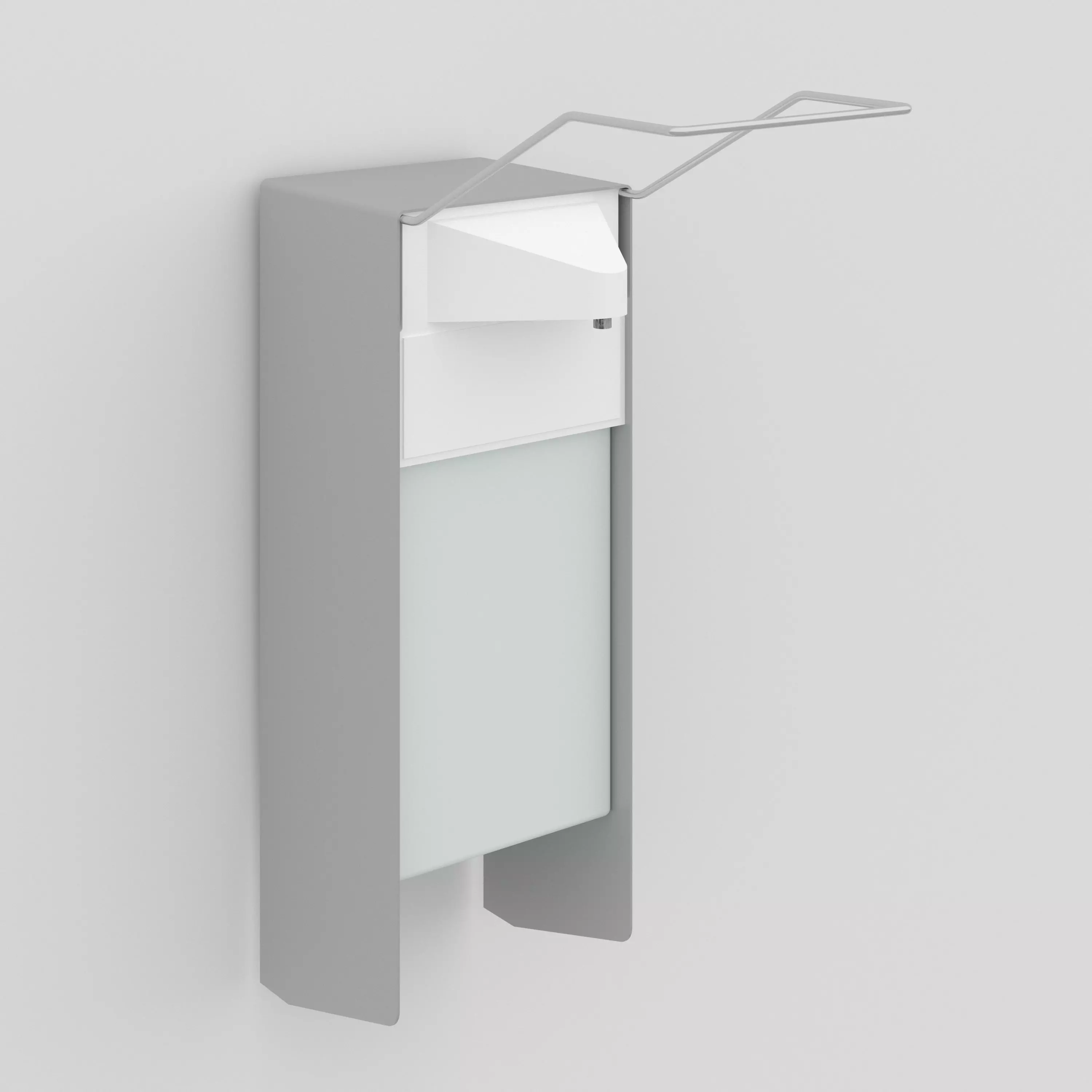 soap dispenser Wallmount 3D model_0
