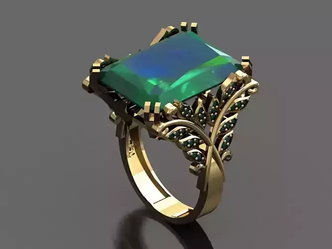 T092- Diamond solitarie ring