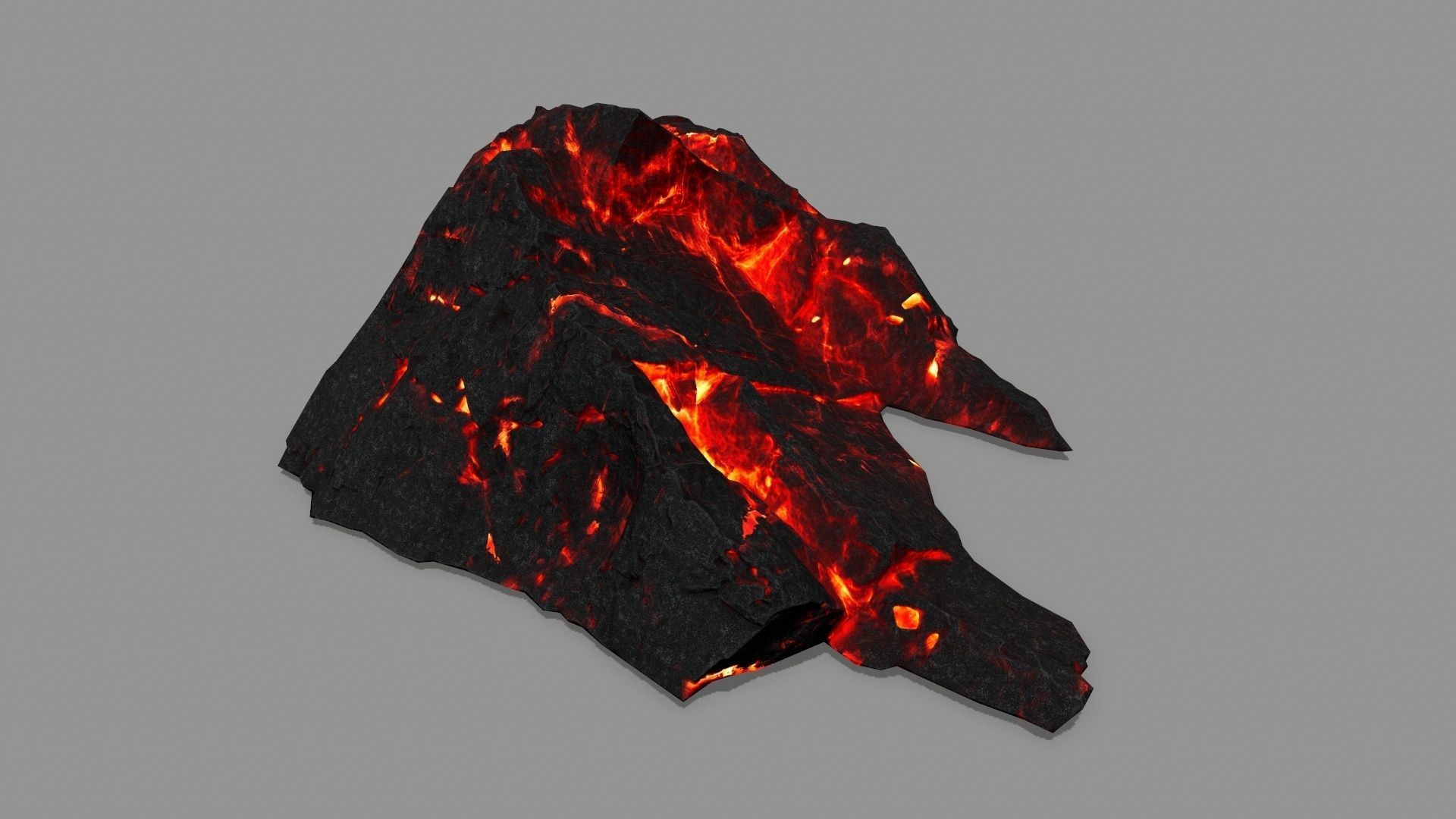 lava rock  Low-poly 3D model_18