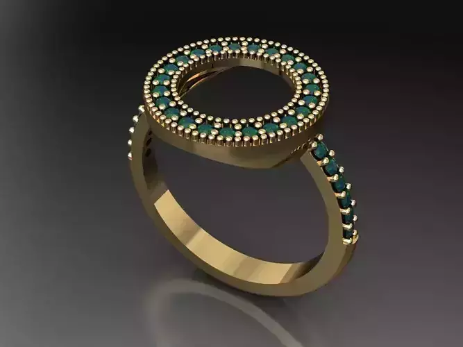 T101- Diamond solitarie ring