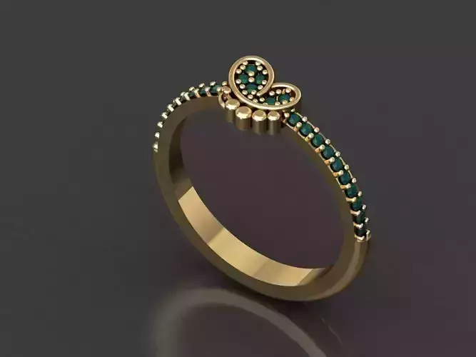 T103- Diamond solitarie ring