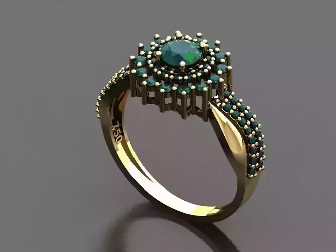 T106- Diamond solitarie ring