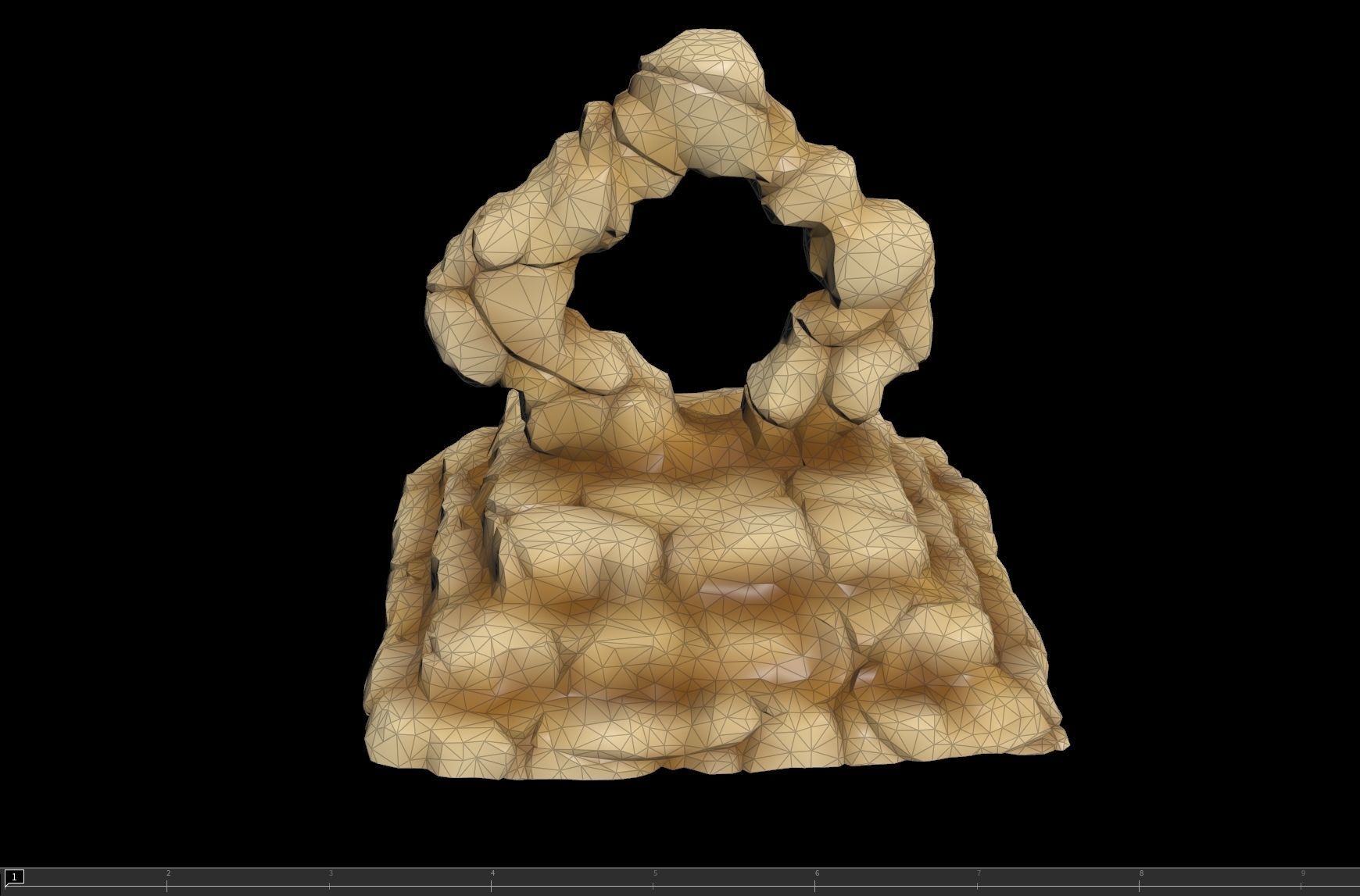 Magic Portals and Props Low-poly 3D model_6