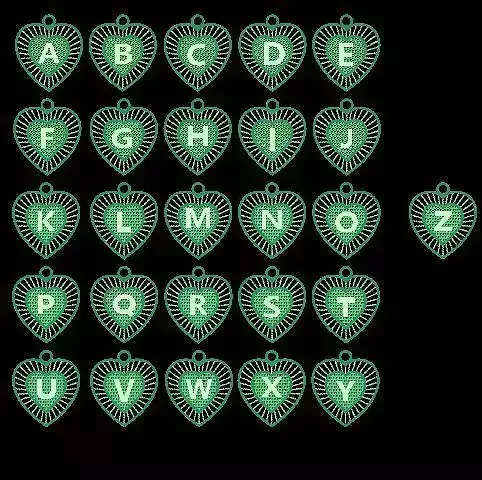 English Letters A to Z