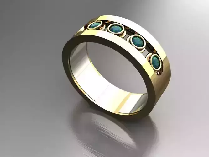 T107- Diamond solitarie ring