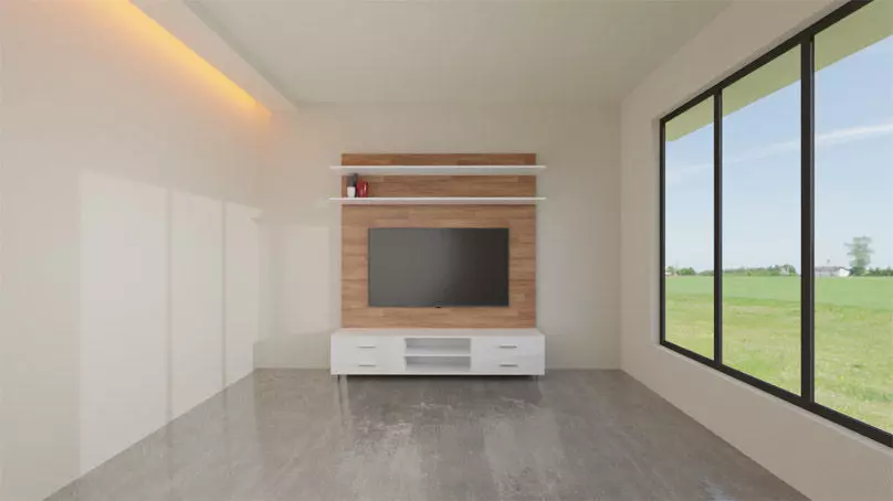 TV Rack Free low-poly 3D model