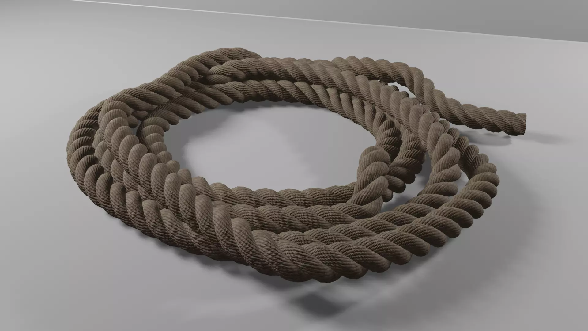 Rope climb 3D model_0