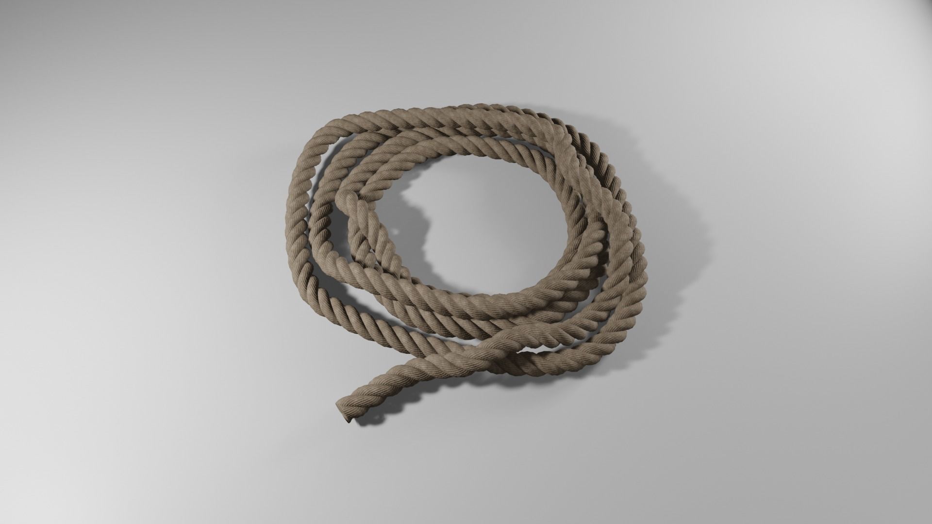 Rope climb 3D model_2