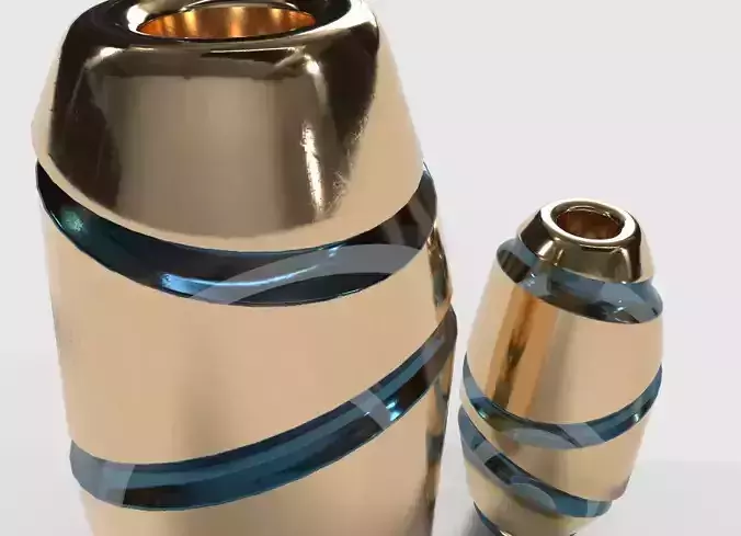 Perigold Brown Glass Table Vase