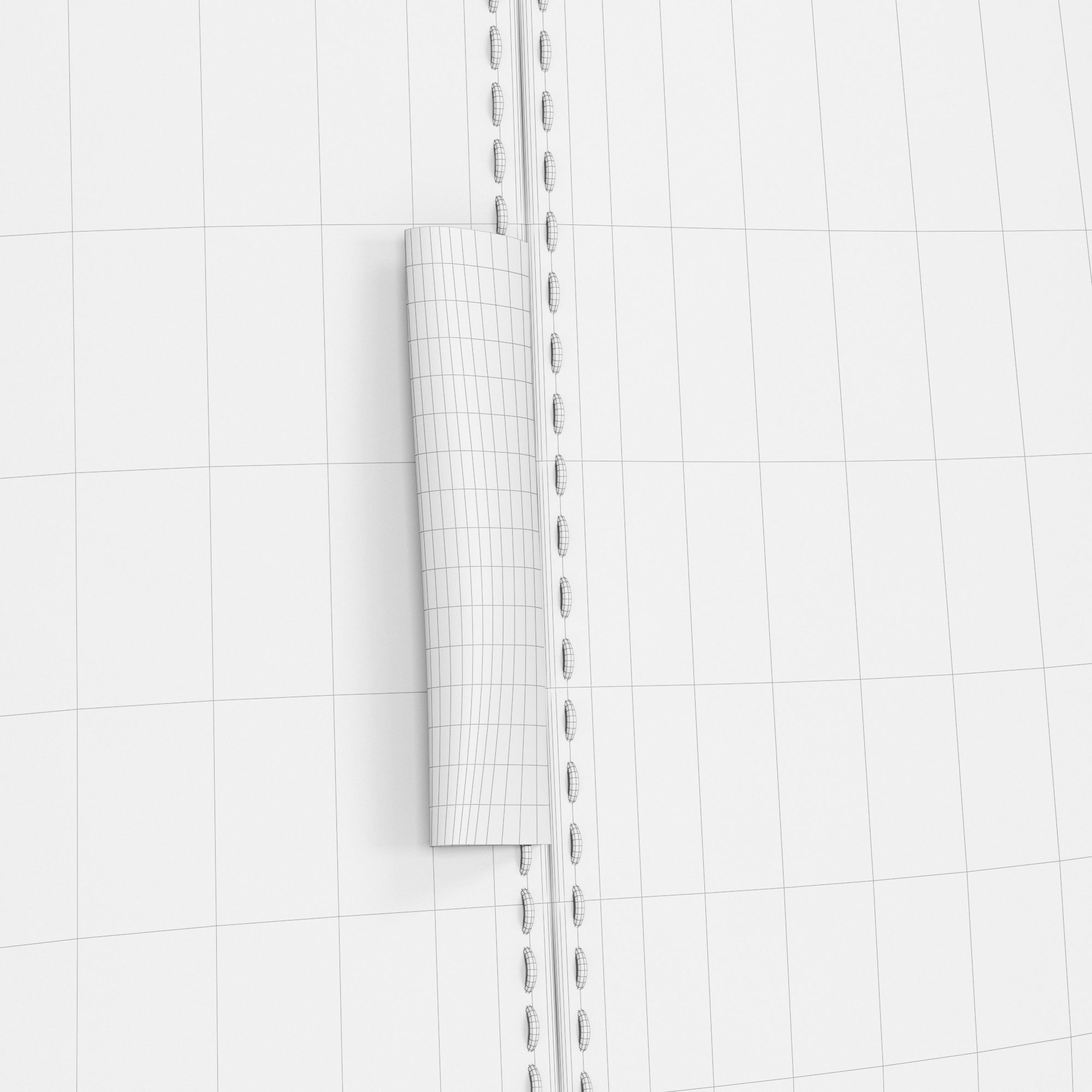Haworth Openest Feather Sofa Symmetrical 3D model_7