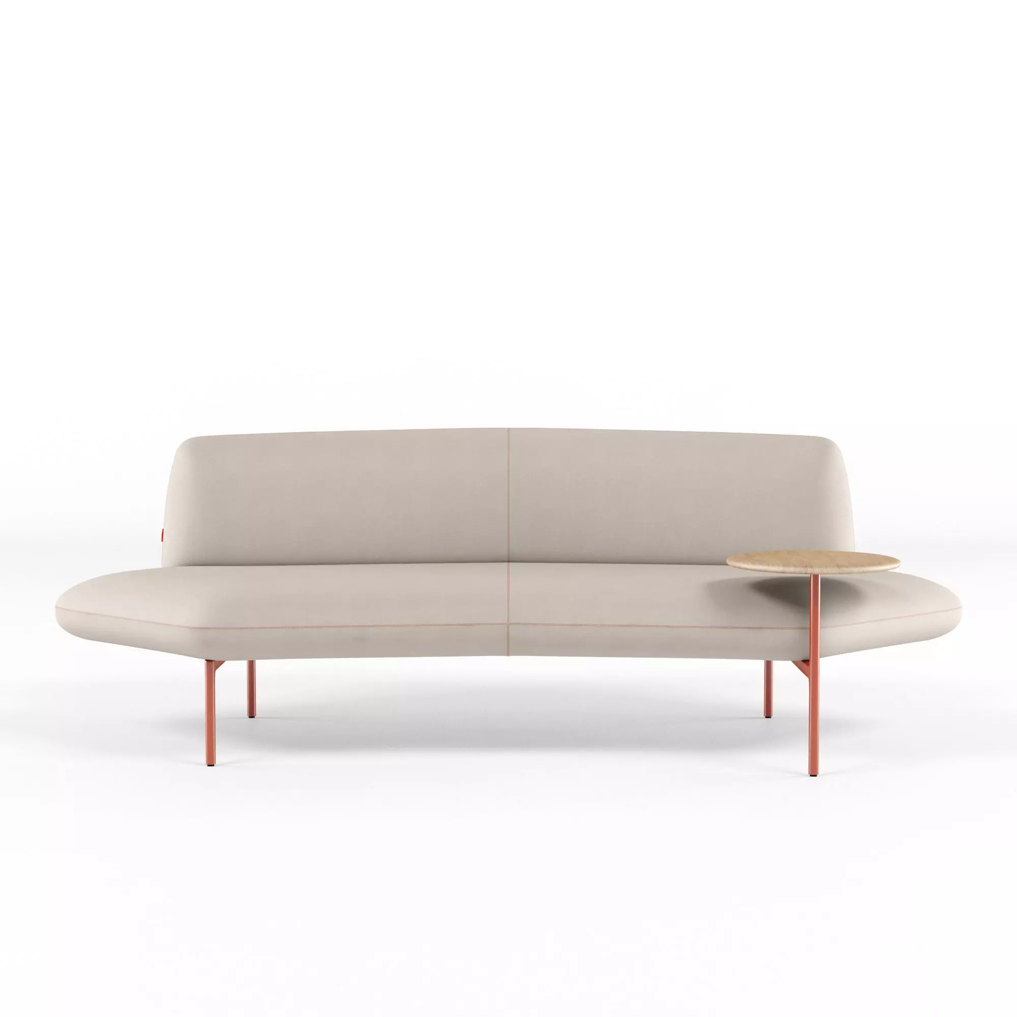 Haworth Openest Feather Sofa Symmetrical 3D model_0
