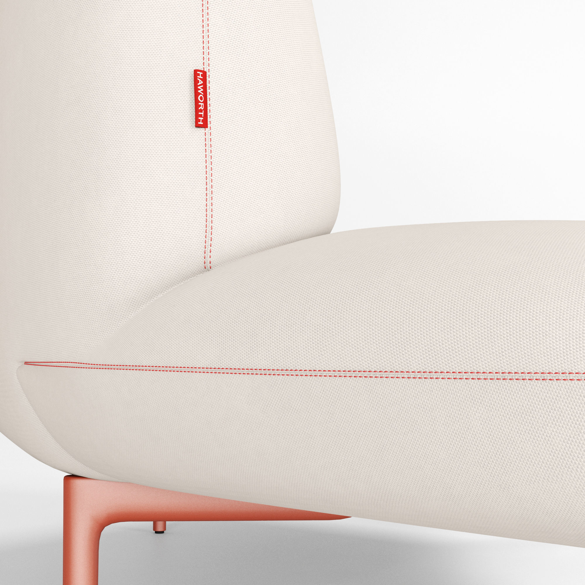 Haworth Openest Feather Sofa Symmetrical 3D model_5
