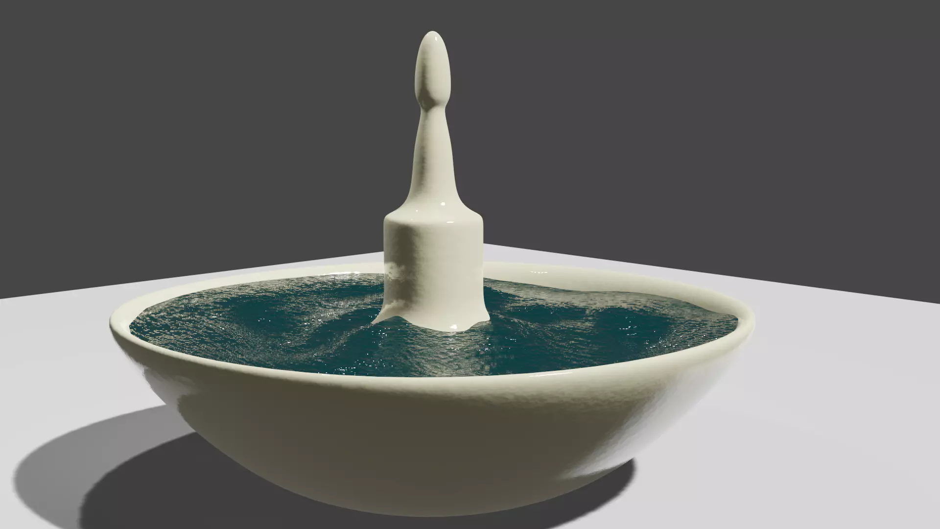 Water Fountain 3D model_0